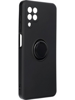 Senso Ring Back Cover Black (Galaxy A22)