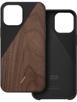 Native Union iPhone 12 Pro Max Clic Wooden Black (CWOOD-BLK-NP20L)