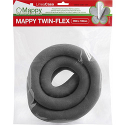 ΑΕΡΟΣΤΟΠ TWIN FLEX ΜΕ ΕΛΑΣΤΙΚΟΤΗΤΑ Φ30x100cm ΓΚΡΙ MAPPY