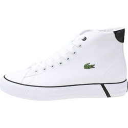 Lacoste Γυναικεία Sneakers Flatforms Μποτάκια Άσπρα 42CUJ0002147