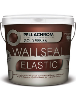 Pellachrom Wallseal Ελαστομερές Ακρυλικό Λευκό 3lt