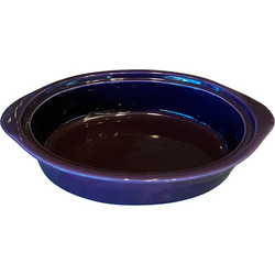 Karvounis Bros Πυρίμαχο Ταψί Πορσελάνης Οβάλ 40x29cm P-312