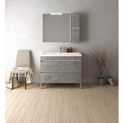 Zebis Elegance 100 Σετ Έπιπλο Μπάνιου 4003