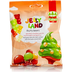 Kaiser Jelly Land Fruity Bears Αρκουδάκια Ζελεδάκια 100gr