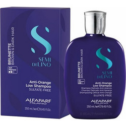 Alfaparf Milano Semi Di Lino Anti-Orange Low Σαμπουάν για Επανόρθωση για Βαμμένα Μαλλιά 250ml