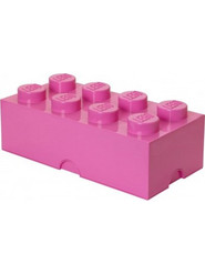 Lego Storage Brick Fuchsia για 6+ Ετών
