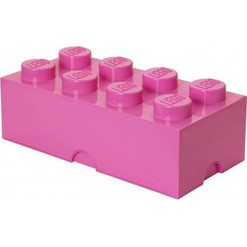 Lego Storage Brick Fuchsia για 6+ Ετών