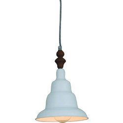 Home Lighting Trixy Vintage 77-2747 Κρεμαστό Φωτιστικό Οροφής Μονόφωτο E27 Λευκό HL-051S-1