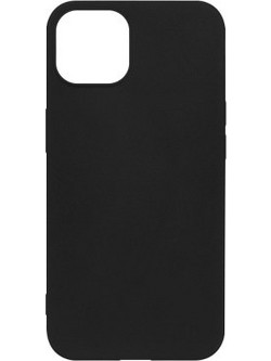 Θήκη ματ TPU σιλικονη μαλακή πίσω κάλυμμα για APPLE 13 6,1" - Black (OEM)