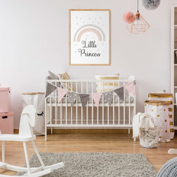 ΠΑΙΔΙΚΗ ΑΦΙΣΑ LITTLE PRINCESS 48283 (PVC/PLEXIGLASS ΧΡΩΜΑ ΦΥΣΙΚΟΥ ΞΥΛΟΥ) 50x70cm