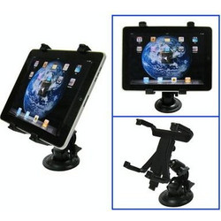 Car Mount Holder Kit Stand For iPad 4,New iPad (iPad 3) / iPad 2 ,iPad ,iPad mini 1 / 2 / 3,Galaxy TAB(Black) (OEM)
