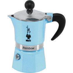 Bialetti Rainbow Μπρίκι Espresso 1Cup Μπλε