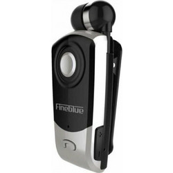 Fineblue F960 Ακουστικό Bluetooth In Ear Πέτου Black / Silver