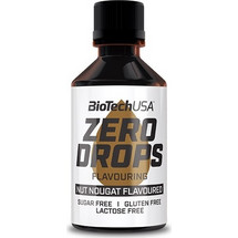 BIOTECH USA Zero Drops 50ml - Nut nougat