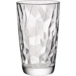 Bormioli Rocco Σετ Ποτήρια Νερού Γυάλινα Diamond Cooler 470ml 6τμχ 00.10175