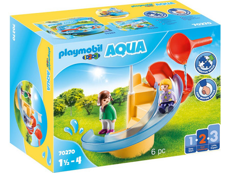 Playmobil 1-2-3 Νεροτσουλήθρα για 1,5-4 Ετών 70270