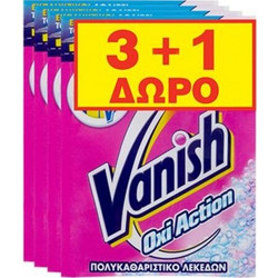 Vanish Oxi Action Ενισχυτικό Πλύσης 4x30gr