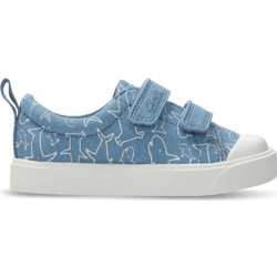Clarks City Bright T Παιδικά Sneakers Γαλάζια 261567827