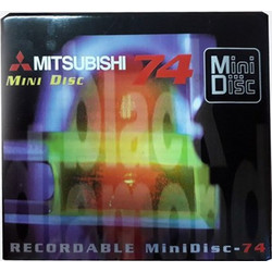 Minidisc εγγραφής Mitsubishi (74 λεπτά) 2 τεμαχια