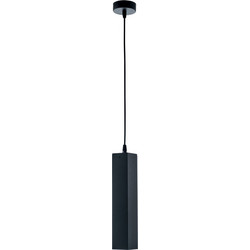 Arkolight Κρεμαστό Φωτιστικό Οροφής Μονόφωτο GU10 Μαύρο 175-3/6