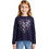 Desigual Παιδικό T-Shirt Μακρυμάνικο Navy Μπλε 21WGTK10-5000