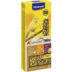 Vitakraft Kracker Mix Canaries with Egg, Honey & Apricot 3τμχ 90gr