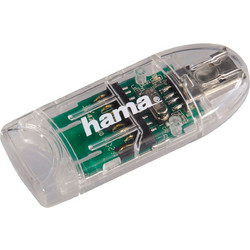 Hama 91092 Card Reader USB-A 2.0 για SD / microSD
