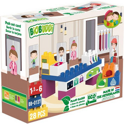 BiOBuddi Οικολογικά Τουβλάκια BB-0137 Κατασκευάζω το μαγαζί με τα ρούχα - Made in Netherlands