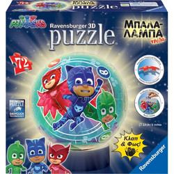 Παιδικό Puzzle Ravensburger Μπαλαλάμπα PJ Masks 72 Κομμάτια 11773