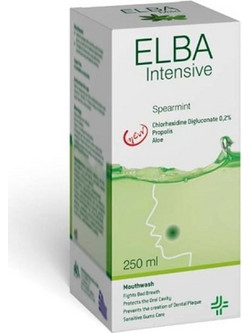 Elba Intensive Στοματικό Διάλυμα για Ευαίσθητα Δόντια Κατά της Πλάκας 250ml
