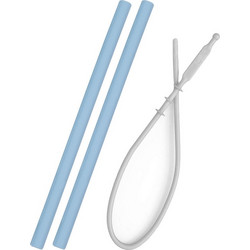 Minikoioi Καλαμάκια Σιλικόνης Blue