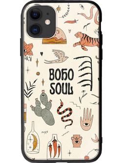 Θήκη Boho Soul iPhone 11 Groove TPU (Tempered Glass και TPU)