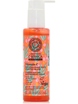 Natura Siberica Oblepikha C-Berrica Revitalizing Mask Μανδελικό Ενυδατικό Peeling Προσώπου 145ml