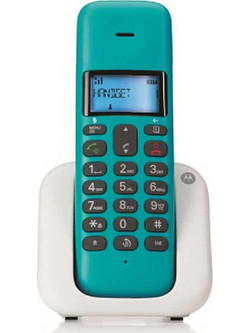 Motorola T301 Ασύρματο Τηλέφωνο με Ανοιχτή Ακρόαση Τιρκουάζ