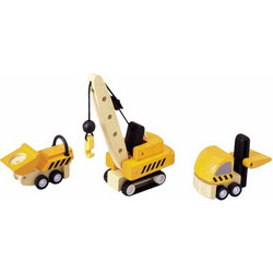 PlanToys Οχήματα Κατασκευών Σετ 3τμχ 6087