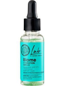Natura Siberica Lab Biome Hydration Face Ενυδατικό Serum Προσώπου για Λάμψη με Υαλουρονικό 30ml