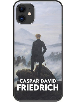Θήκη Caspar David Friedrich iPhone 11 Black TPU (Μαύρη Σιλικόνη)