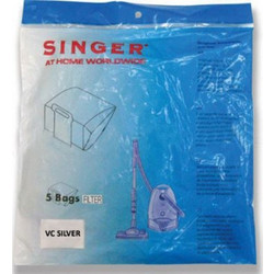 Singer VC SILVER Σακούλες Σκούπας 5τμχ Συμβατές με Σκούπα Singer