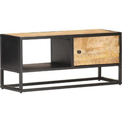 vidaXL Έπιπλο Τηλεόρασης Ξύλινο Καφέ Μ90xΠ30xΥ40cm 320944