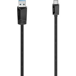 Καλώδιο Hama USB-C Male σε USB-A Male - 0.75m