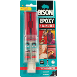 Bison Εποξική Κόλλα Δύο Στοιχείων, Epoxy 5 Minutes, 24ml - 8866638