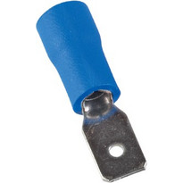 ISOLATED CABLE TERMINAL MDD MALE 2- 187 BLUE - 59013