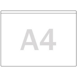 Αυτοκόλλητη θήκη Α4 τύπου Π άνοιγμα στη μεγάλη πλευρά (50τεμ)