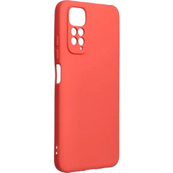 Forcell Silicone Θήκη Σιλικόνης για Xiaomi Redmi Note 11 4G (Qualcomm) / Redmi Note 11S 4G - Κόκκινο