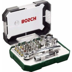 Bosch Σετ Μυτες Με Χρωματικη Κωδικοποιηση Και Καρυδακια 26 Τem