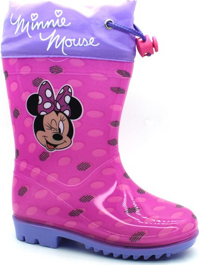 Arditex - Παιδικές γαλότσεςΚοριτσι HR13898 Minnie Mouse ροζ μωβ