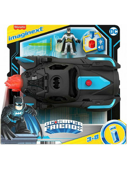 Fisher-Price Imaginext DC Super Friends Batmobile με Φώτα και Ήχους Φιγούρα Δράσης για 3+ Ετών