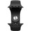 Rockrose Λουράκι Σιλικόνης Rough Jade Black (Apple Watch 42 / 44mm)