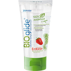 Joy Division BIOglide Strawberry Λιπαντικό Gel Νερού Κόλπου & Πρωκτού 80ml