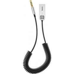 Baseus Καλώδιο AUX Αυτοκινήτου CABA01-01 Wireless Bluetooth 5 45cm (CABA01-01)